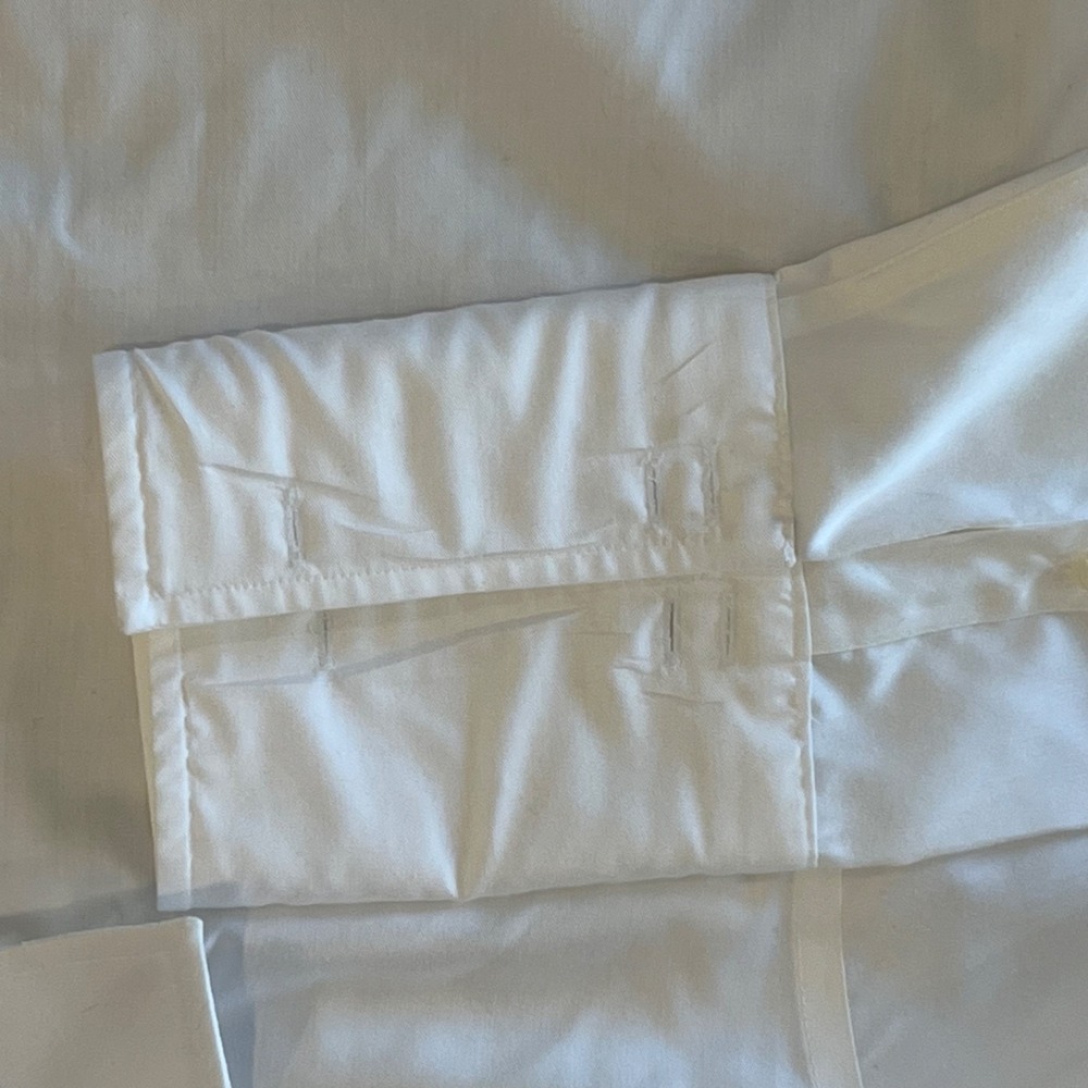 Donald Trump Signature Collection Dress Shirt Mens 17 32/33 White French Cuff - Picture 7 of 9